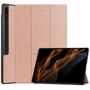 Tok Samsung Galaxy Tab S9 Ultra, Smartcase, rózsaszín rose gold