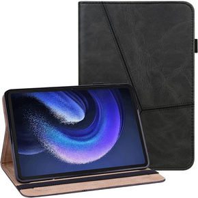 Tok Xiaomi Pad 6, Classic, tolltartóval, fekete