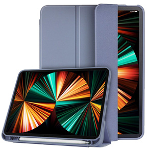 Tok iPad Pro 11 2021/2022, Smartcase tolltartóval, lila