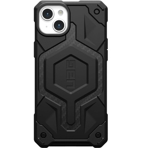 Urban Armor Gear Telefontok a iPhone 15 Plus, Monarch Pro Carbon MagSafe, fekete