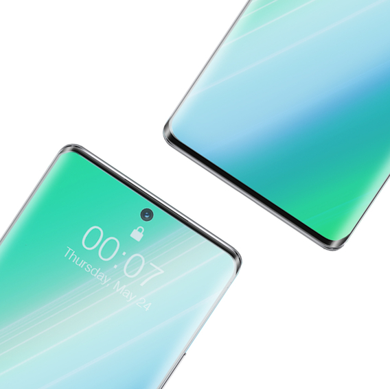 2x edzett üveg a Huawei Nova 10 Pro, ERBORD 3D teljes képernyő