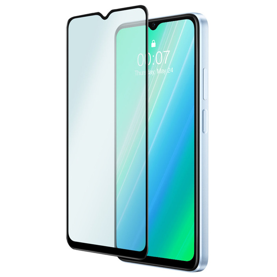 2x edzett üveg a Realme C33, ERBORD 3D teljes képernyő