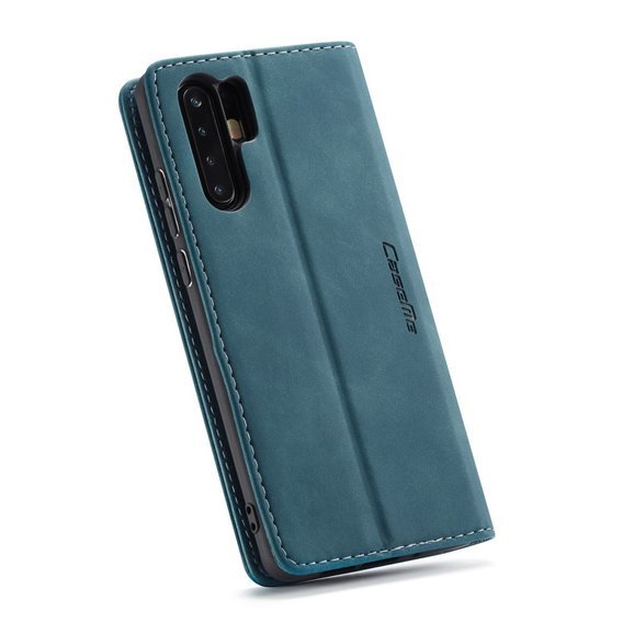 CASEME tok Huawei P30 Pro, Leather Wallet Case, kék