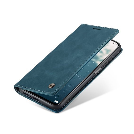 CASEME tok Xiaomi Mi 10T 5G / Mi 10T Pro 5G, Leather Wallet Case, zöld