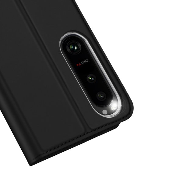 Dux Ducis Telefontok a Sony Xperia 1 V, Skinpro, fekete