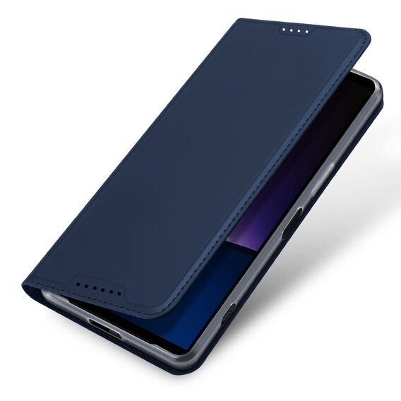 Dux Ducis Telefontok a Sony Xperia 1 VI, Skinpro, sötétkék