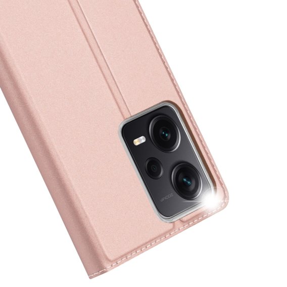 Dux Ducis Telefontok a Xiaomi Redmi Note 12 Pro+ 5G, Skinpro, rózsaszín rose gold