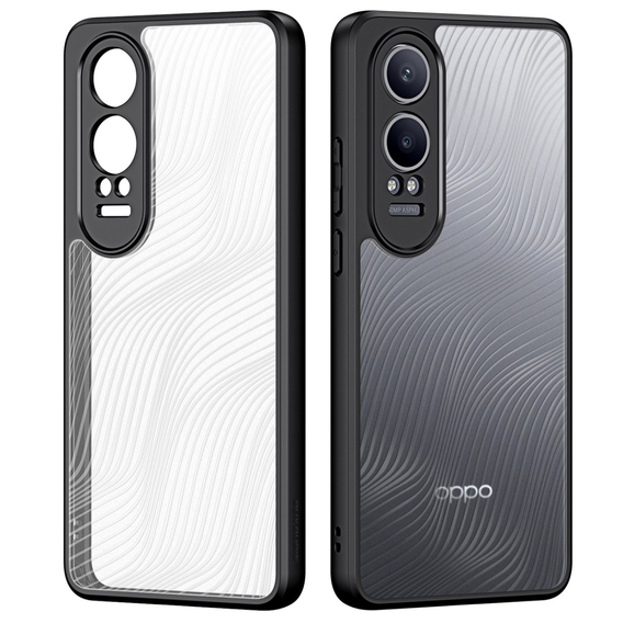 DuxDucis tok OnePlus Nord CE4 Lite, Aimo case, átlátszó / fekete