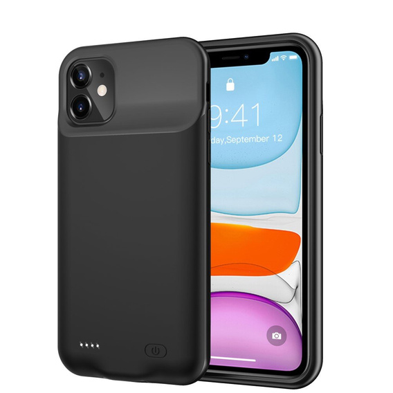 Etui z Baterią 6500mAh do iPhone 11, Black