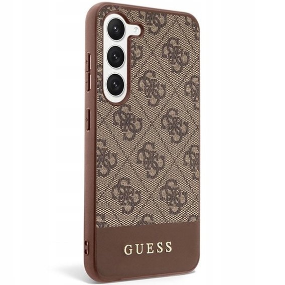 GUESS Telefontok a Samsung Galaxy S23+ Plus, 4G Bottom Stripe, barna