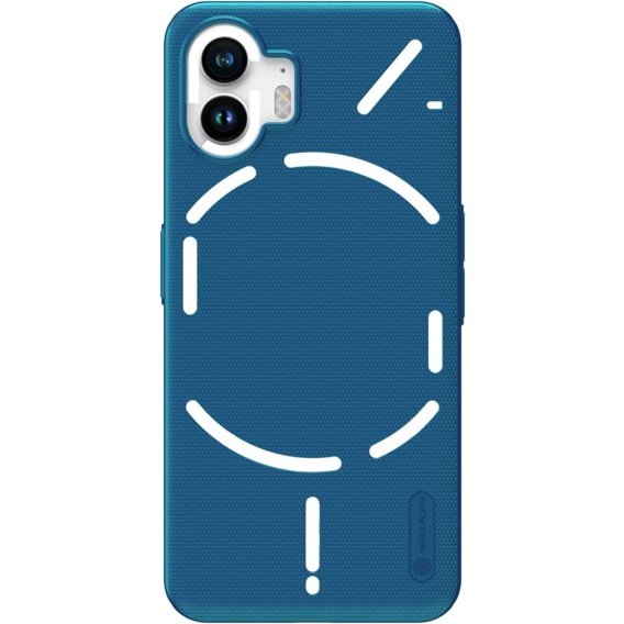 NILLKIN tok Nothing Phone (2), Super Frosted Shield Case, kék