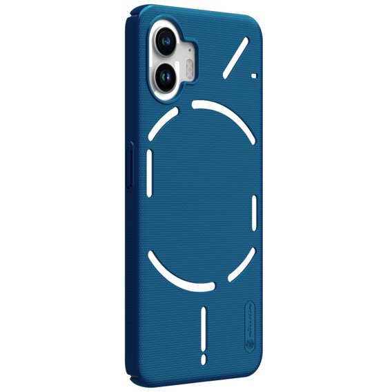 NILLKIN tok Nothing Phone (2), Super Frosted Shield Case, kék