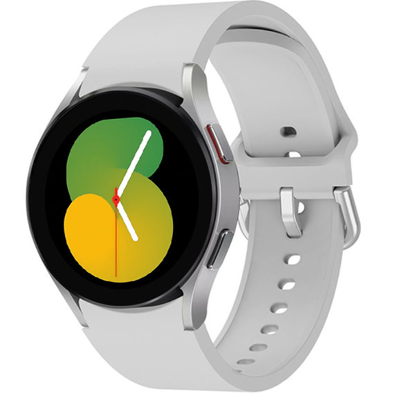 Pasek Silikonowy do Samsung Galaxy Watch 4/5, Szary