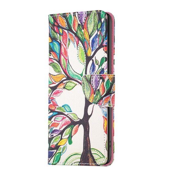 Pattintható tok a Infinix Hot 40i, Wallet, Tree of Life