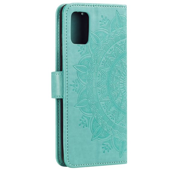 Pattintható tok a Oppo Reno6 5G, Mandala, zöld