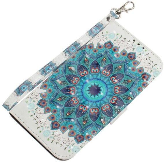 Pattintható tok a Samsung Galaxy A05s, Wallet, Mandala Flower