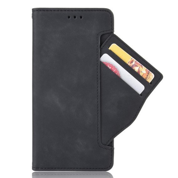 Pattintható tok a Xiaomi Poco X3 NFC / Poco X3 Pro, Card Slot, fekete