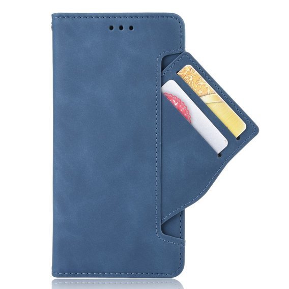 Pattintható tok a Xiaomi Redmi Note 10/10S, Card Slot, kék