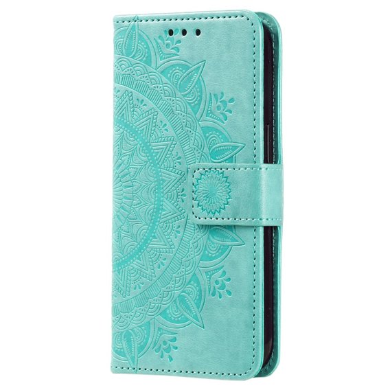 Pattintható tok a Xiaomi Redmi Note 12 4G, Mandala, zöld