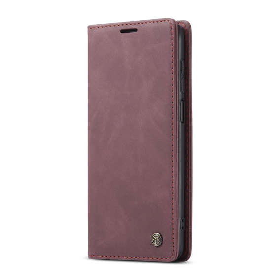 Pattintható tok a Xiaomi do Redmi Note 9s / 9 Pro, Caseme Wallet, bordó