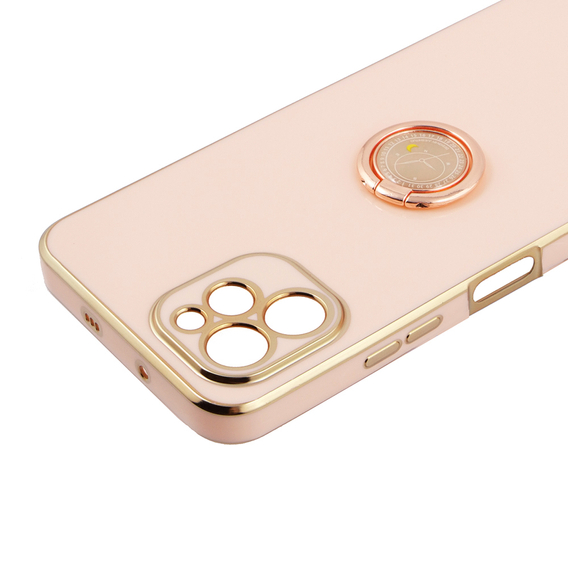 Telefontok a Huawei Nova Y61, Electro Ring, rózsaszín rose gold