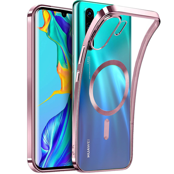 Telefontok a Huawei P30 Pro, MagSafe Hybrid, rózsaszín