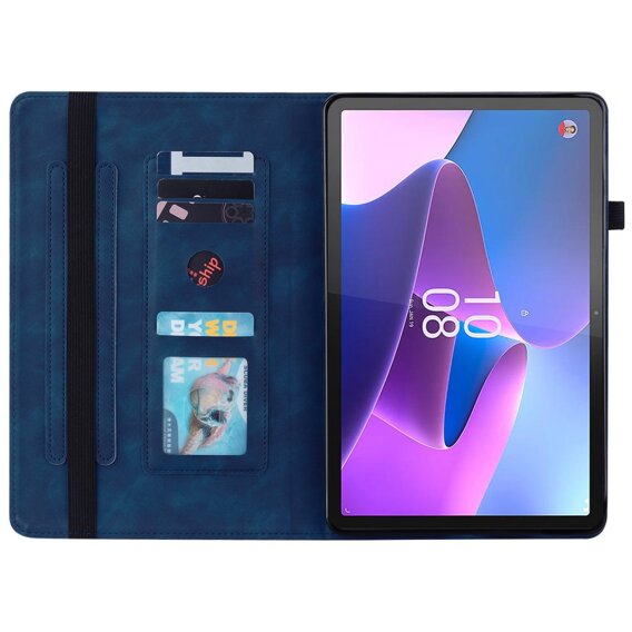 Telefontok a Lenovo Tab P11 Gen 2, Wallet Pen Slot, kék