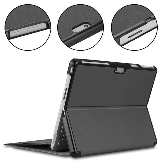 Telefontok a Microsoft Surface Pro 9, Stand Case With stand, szürke