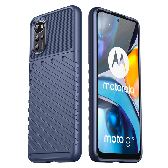 Telefontok a Motorola Moto G22, Thunder, kék