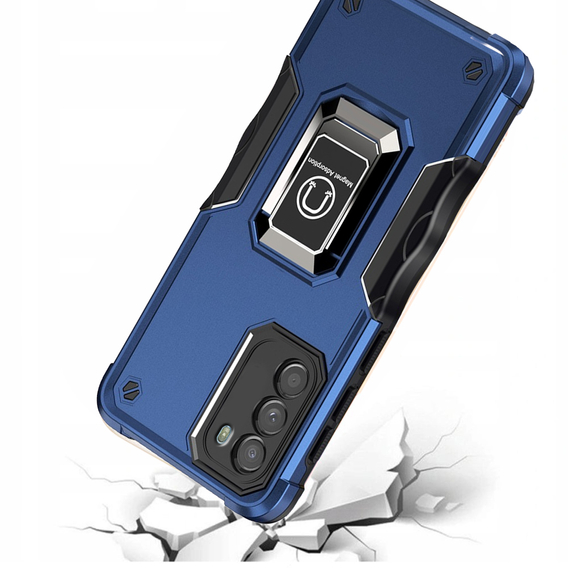 Telefontok a Motorola Moto G52 / G82 5G, Dual-Layer Armor, kék