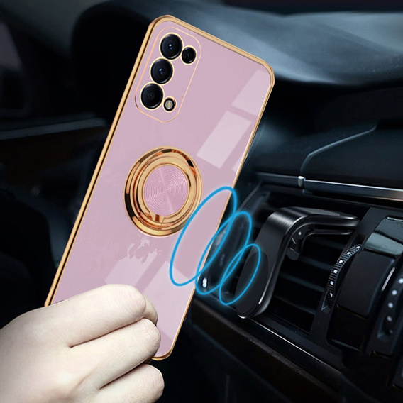 Telefontok a OPPO Reno5 5G, Electro Ring, lila