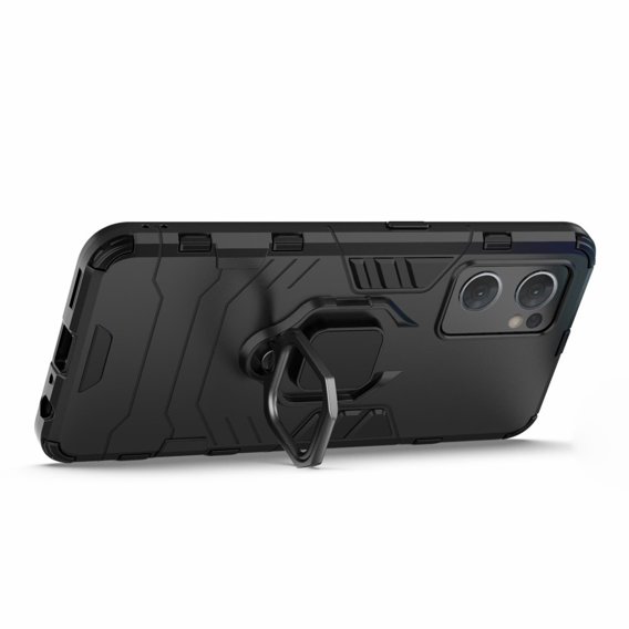 Telefontok a Oppo Reno7 5G, Kickstand Ring, fekete