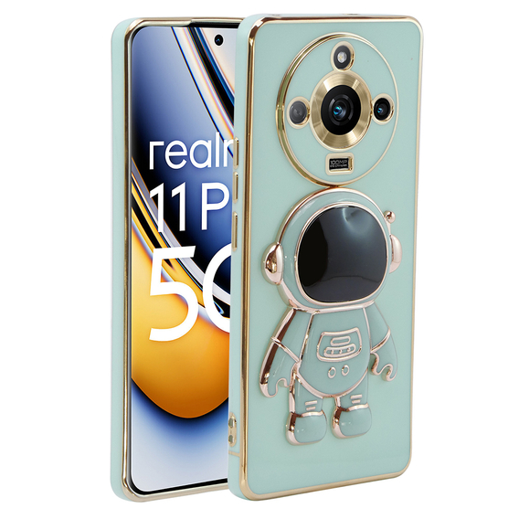 Telefontok a Realme 11 Pro / 11 Pro +, Astronaut, zöld