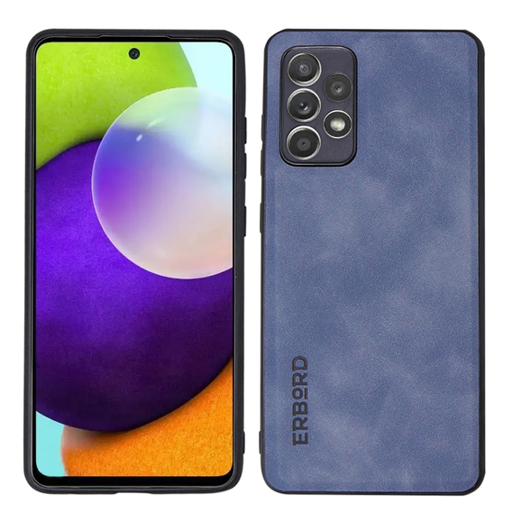 Telefontok a Samsung Galaxy A52/A52S, ERBORD Business, autós tartólemezzel, kék