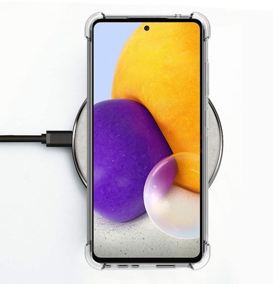 Telefontok a Samsung Galaxy A72 4G/5G, Dropproof, átlátszó