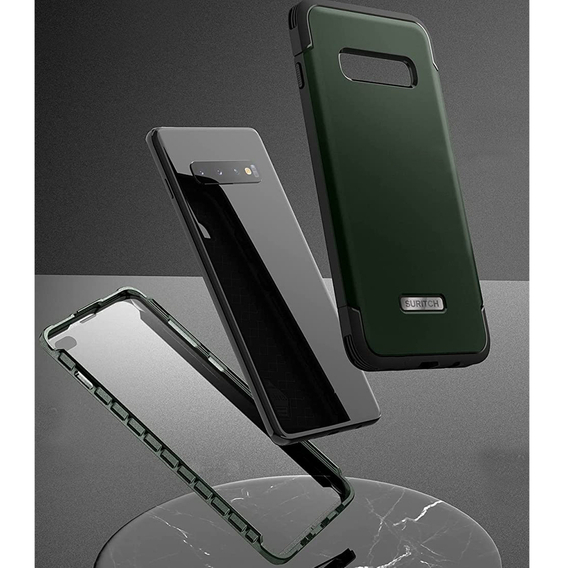 Telefontok a Samsung Galaxy S10+ Plus, Suritch Basic, zöld