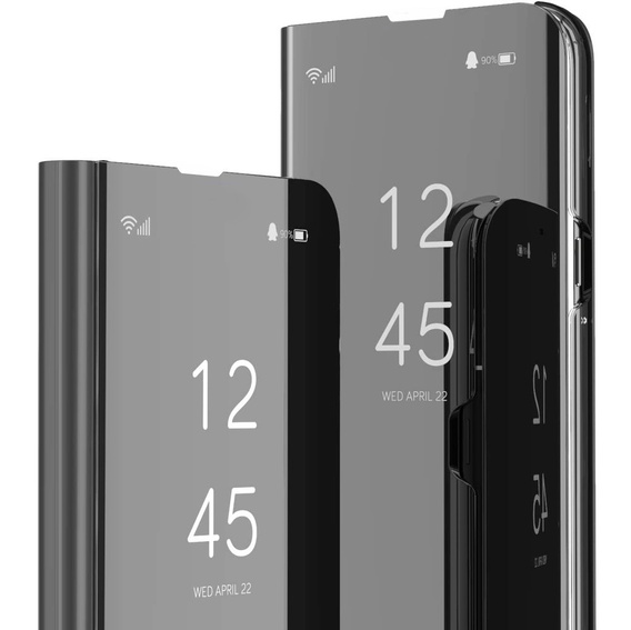 Telefontok a Samsung Galaxy S21 FE, Clear View, fekete