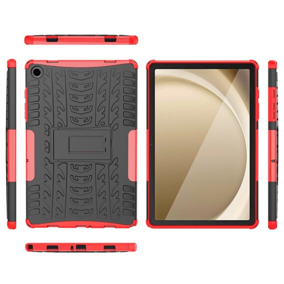 Telefontok a Samsung Galaxy Tab A9+, Tire Armor, piros