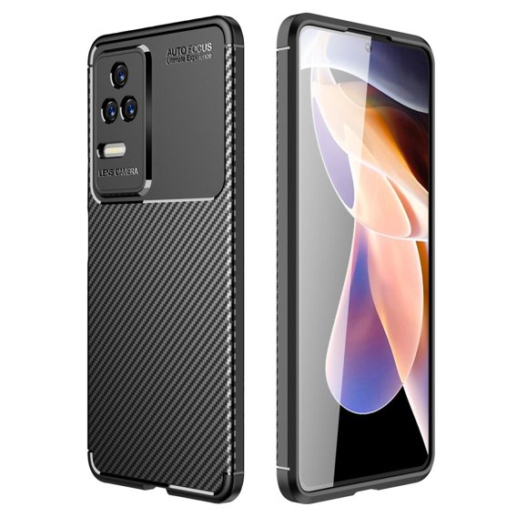 Telefontok a Xiaomi Poco F4 5G, Carbon Gel, fekete