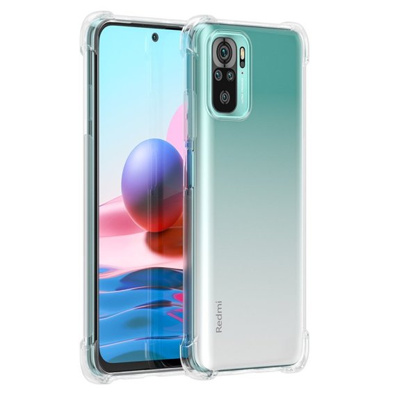 Telefontok a Xiaomi Redmi Note 10 / 10S, Dropproof, átlátszó