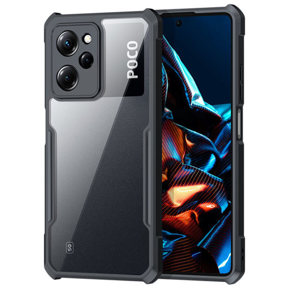 Telefontok a Xiaomi Redmi Note 12 Pro 5G / POCO X5 Pro 5G, AntiDrop Hybrid, fekete