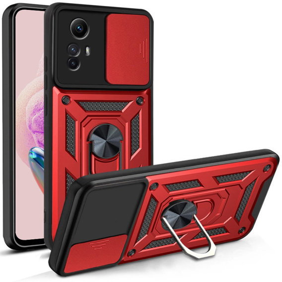 Telefontok a Xiaomi Redmi Note 12S 4G, CamShield Slide, piros