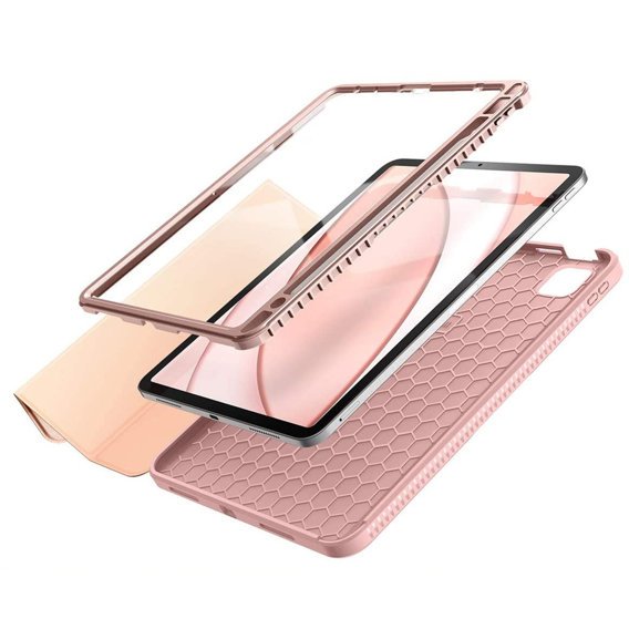 Telefontok a iPad Air 4 10.9 2020 / iPad Pro 11 2020 / 2018, Suritch Full Body, rózsaszín rose gold