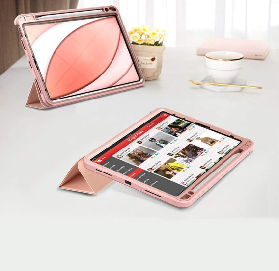 Telefontok a iPad Air 4 10.9 2020 / iPad Pro 11 2020 / 2018, Suritch Full Body, rózsaszín rose gold