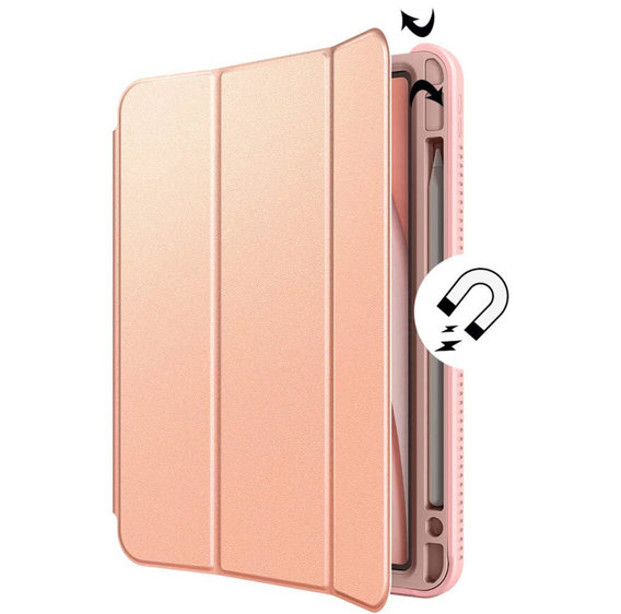 Telefontok a iPad Air 4 10.9 2020 / iPad Pro 11 2020 / 2018, Suritch Full Body, rózsaszín rose gold