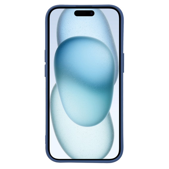 Telefontok a iPhone 15 Plus, Silicone Lite, sötétkék