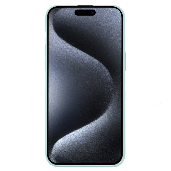 Telefontok a iPhone 15 Pro Max, Silicone Lite, kék