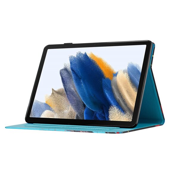 Tok Lenovo Tab M10 Plus TB-X606F, pánttal, raccoon