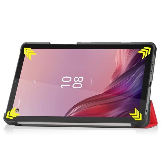 Tok Lenovo Tab M9, Smartcase, piros