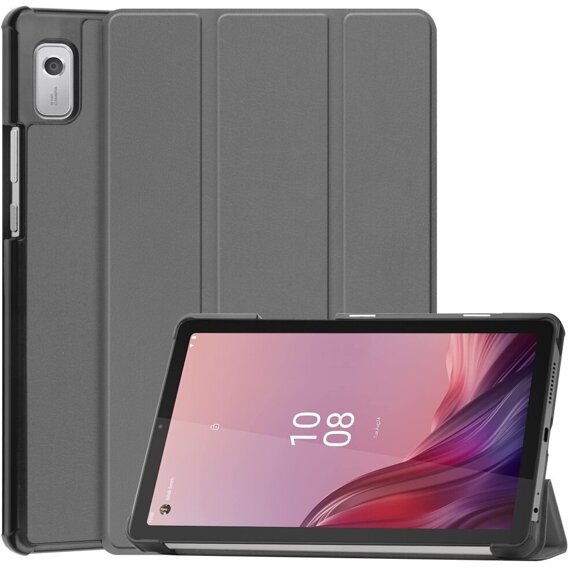 Tok Lenovo Tab M9, Smartcase, szürke